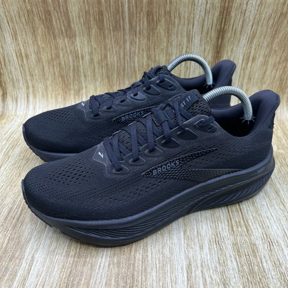 Brooks Ghost 17 Women's Size 11 Black Running Shoes Sneakers 1204311B020